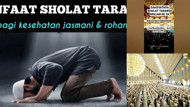 Manfaat Sholat Tarawih