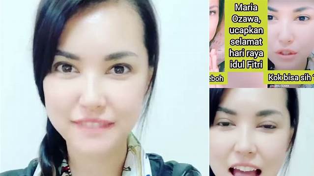 Maria Ozawa Selamat Idul Fitri