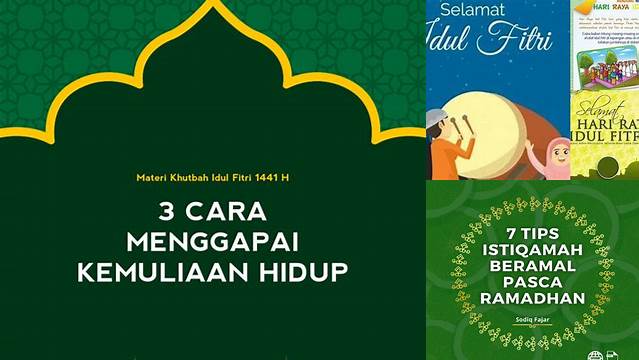 Materi Idul Fitri