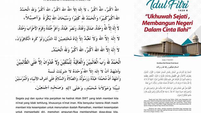 Materi Khutbah Idul Fitri Tentang Corona