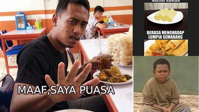 Meme Puasa Lucu