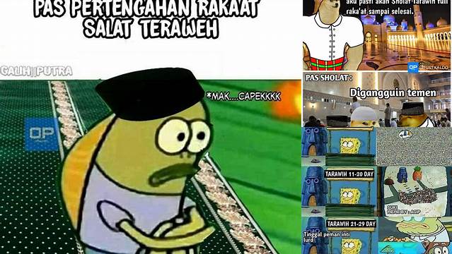 Cara Bikin Meme Sholat Tarawih yang Keren dan Bermakna