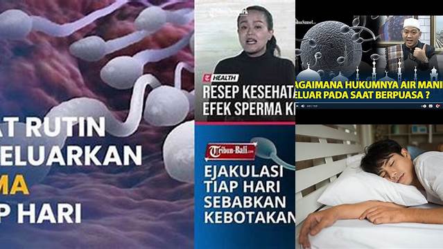 Mengeluarkan Sperma Saat Puasa Apakah Batal