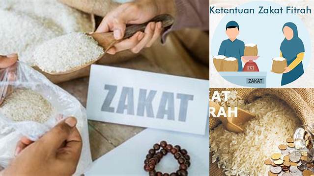 Cara Tepat Menghitung Zakat Fitrah