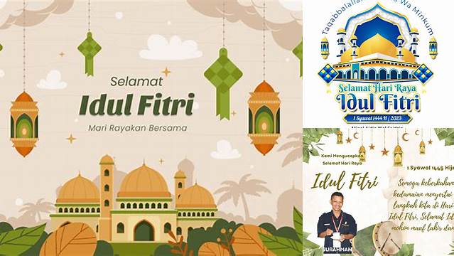 Mengucapkan Hari Raya Idul Fitri