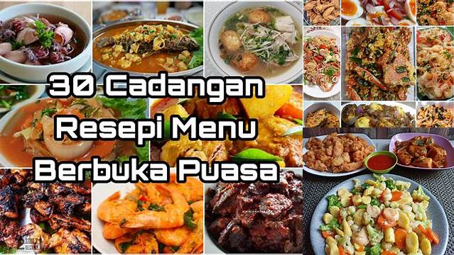 Menu Buka Puasa