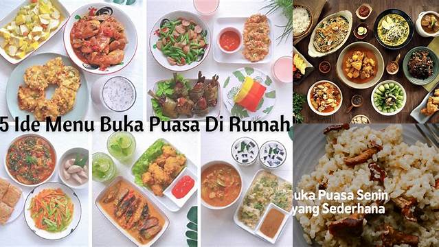 Menu Buka Puasa Senin Kamis