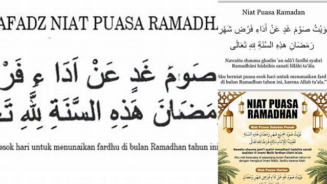 Niat Adus Puasa Ramadhan