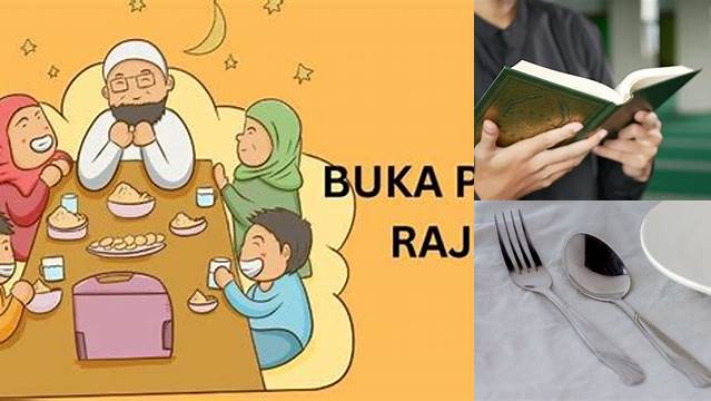 Niat Buka Puasa Rajab