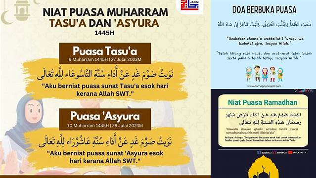 Niat Buka Puasa Tasu A