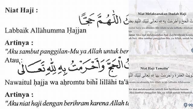Panduan Niat Haji dan Umroh: Pastikan Ibadah Sah dan Diterima