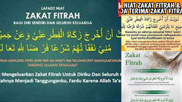 Cara Niat Beri Zakat Fitrah untuk Ibadah Sempurna