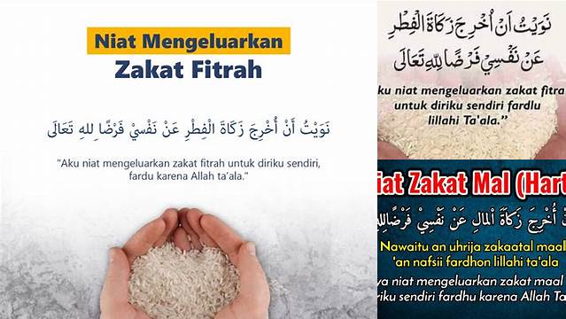 Niat Keluarkan Zakat Harta Agar Diterima Allah SWT