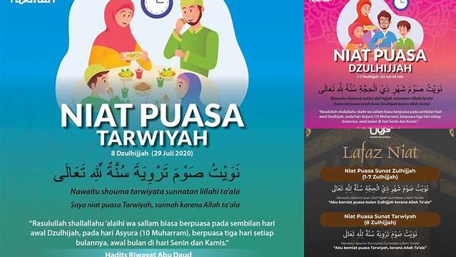 Niat Puasa Sunnah Dzulhijjah