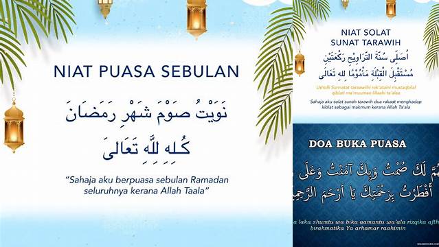 Bagaimana Niat Puasa Tarawih yang Benar?