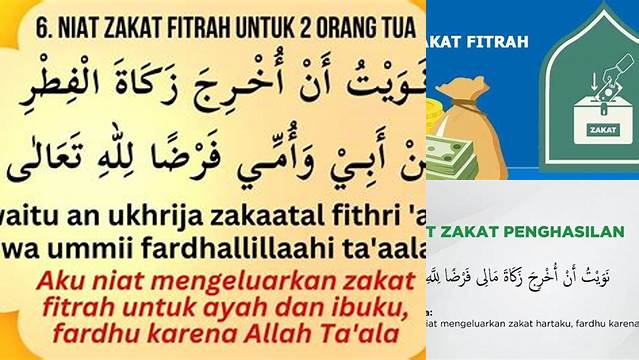 Cara Tepat Niat Zakat Fitrah Untuk Ibu, agar Sah dan Barokah