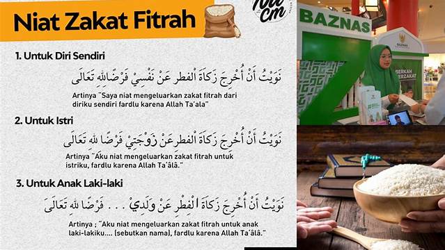 Panduan Niat Zakat Fitrah untuk Orang Lain: Pahala Berlipat dan Bermanfaat