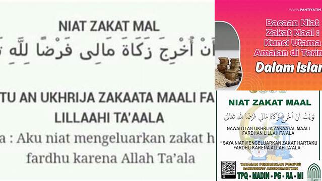 Cara Menjaga Keimanan Niat Zakat Maal