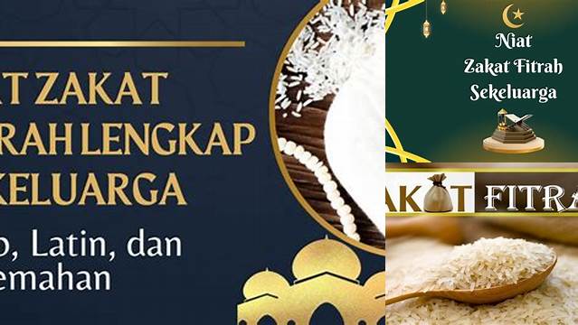 Cara Keluarga Menunaikan Zakat Bersama