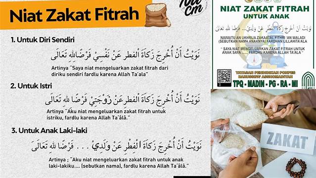 Niat Zakat untuk Anak: Panduan Praktis dalam Menjalankan Kewajiban