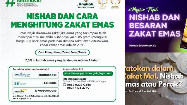 Panduan Nishab Zakat Emas: Wajib Tahu untuk Muslim!