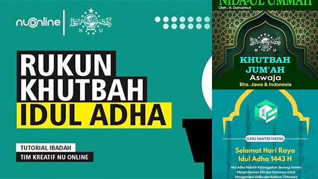 Nu Online Khutbah Idul Adha