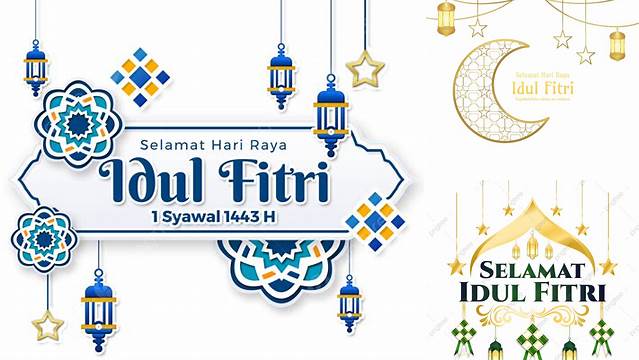 Ornamen Idul Fitri Png