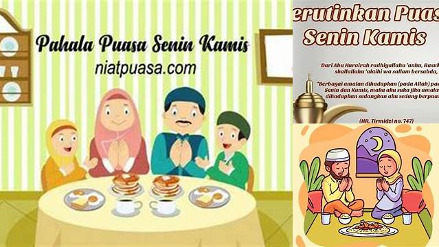 Pahala Puasa Senin Kamis