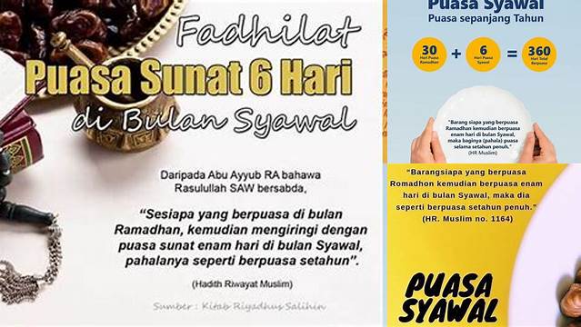 Pahala Puasa Syawal