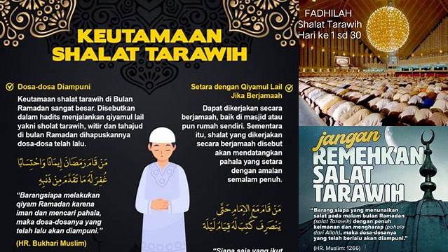 Rahasia Mendapatkan Pahala Shalat Tarawih yang Berlimpah