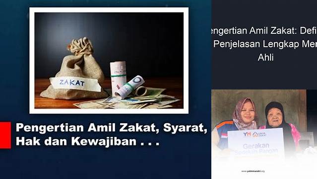 Pengertian Amil Zakat