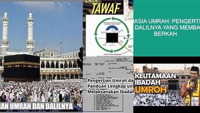 Pengertian Umrah dan Dalilnya: Panduan Lengkap untuk Ibadah Sunnah yang Dianjurkan