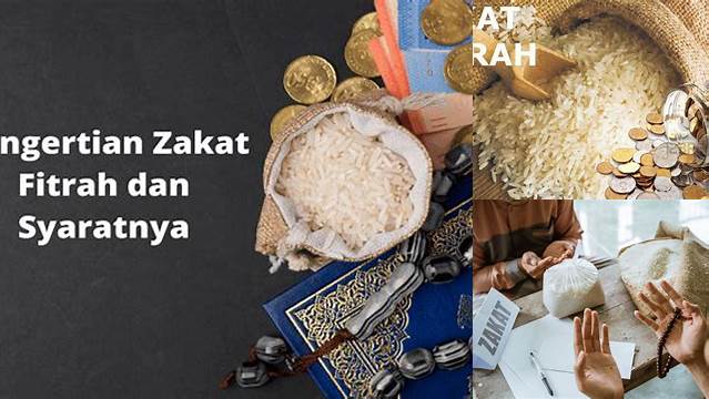 Pengertian Zakat Fitrah: Kewajiban dan Hikmahnya