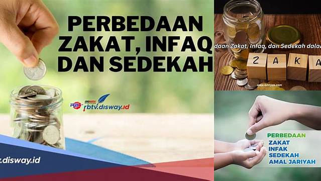 Panduan Membedakan Zakat, Infak, dan Sedekah