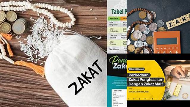 Perbedaan Zakat Mal dan Zakat Penghasilan: Panduan Lengkap