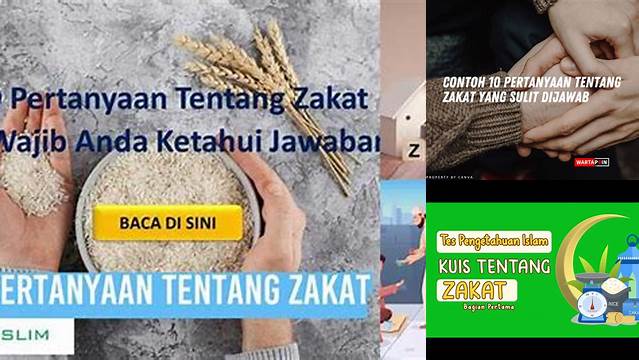 Panduan Lengkap Menjawab Pertanyaan Seputar Zakat yang Sulit