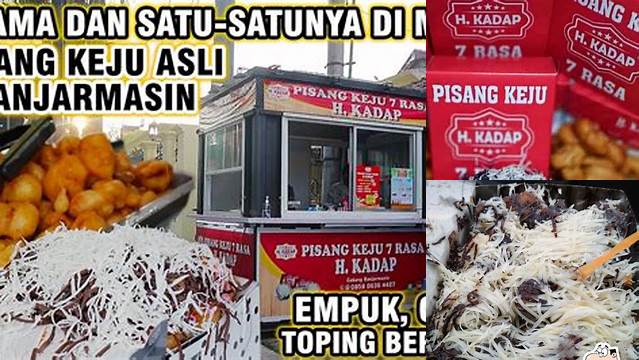 Cara Mudah Membuat Pisang Keju Haji Kadap, Oleh-Oleh Khas Balikpapan