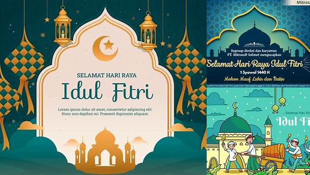 Poster Hari Raya Idul Fitri