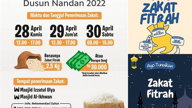 Tips Membuat Poster Zakat Fitrah yang Menarik dan Informatif