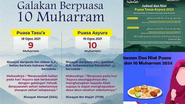 Puasa 9 Dan 10 Muharram