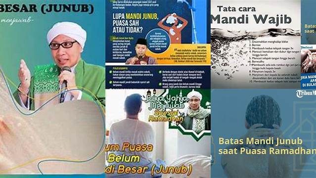 Puasa Belum Mandi Wajib