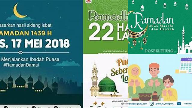 Puasa Kurang Berapa Hari