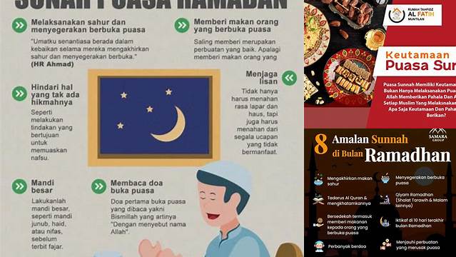 Puasa Sunnah Apa Saja