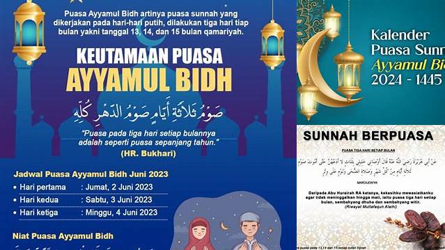 Puasa Sunnah Yaumul Bidh