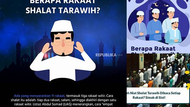 Panduan Rekaat Sholat Tarawih untuk Ibadah yang Sempurna