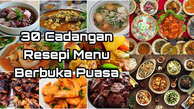 Rekomendasi Menu Buka Puasa