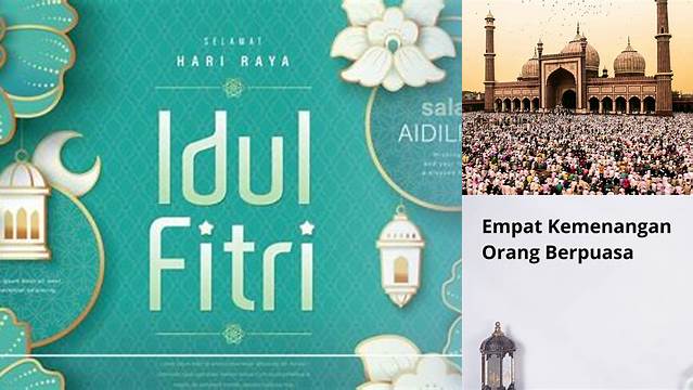 Ringkasan Khutbah Idul Fitri