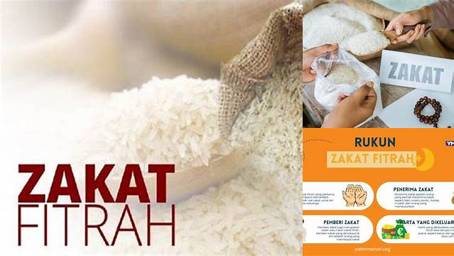 Cara Mudah Memahami Rukun Zakat Fitrah