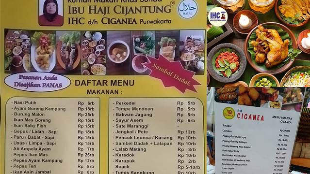 Tips Menikmati Hidangan Sunda Lezat di Rumah Makan Ibu Haji Ciganea