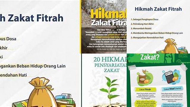 5 Hikmah Zakat yang Bermanfaat di Dunia dan Akhirat